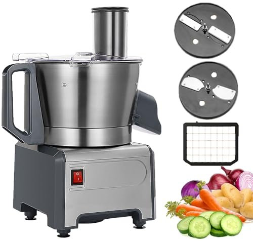 Dfdieratve Hachoir à LéGumes et Mandoline 3 en 1 avec 3 Lames Interchangeables – Hachoir à LéGumes Multifonctionnel, Coupe-Aliments, Hachoir à Oignons, Trancheuse à Concombres