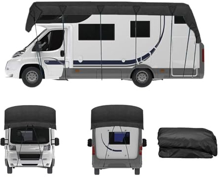 Housse de Toit de Caravane pour Camping-Car | Bâche de Protection Contre Le Gel et Les UV | Housse d'hiver pour Voiture et Camping-Car