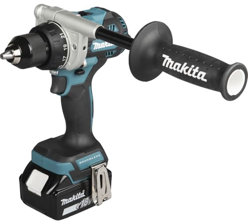 MAKITA DHP492RTJ 18 V/5,0 Ah (IEC) Li-Ion trådlös slagskruvdragare