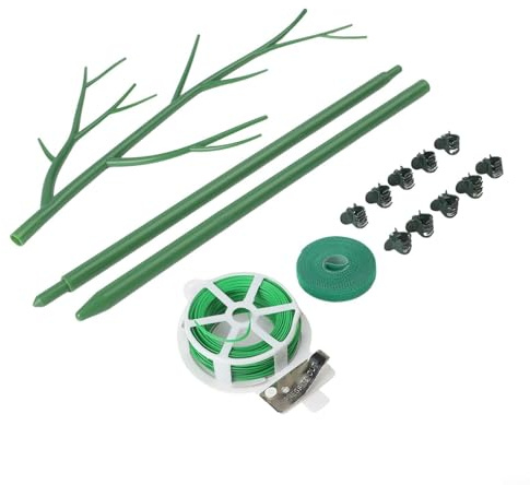 Monstera - Set di 5 supporti per piante rampicanti, con clip per piante rampicanti, essenziali per l'uso in giardino (tuta)