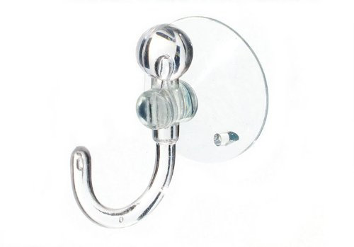 500 X Saug Sucker Fenster Haken Clear Plastic Haken 25Mm