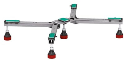 Unbekannt MEPA BW-5 SF Flach Untergestell für Duschtassen, Chrom