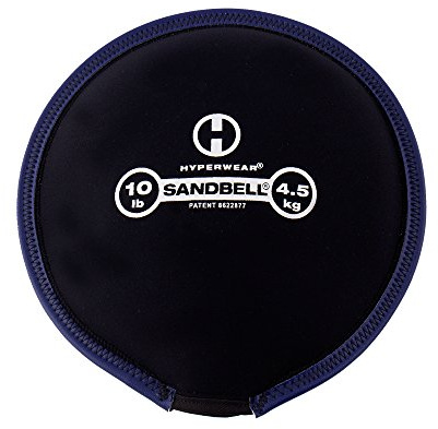 HYPERWEAR SandBell Fitness Sandsäcke für Fitnesstraining wie Hanteln, Kettlebell, Core Bag, Slam Ball, Wall Ball, Medizinball und mehr - Größen 1kg -23kg