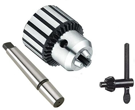 Mandrino a cremagliera/Tornio/Trapano a colonna 5-20mm attacco B22 + adattatore MT2-B22