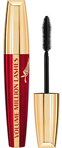 L'Oréal Paris Mascara Volume Million Lashes, limitierte Kollektion Festival von Cannes, Multiplizierter Wimperneffekt, angereichert mit wertvollen Ölen, Schwarz, 40,8 g, 1 Stück