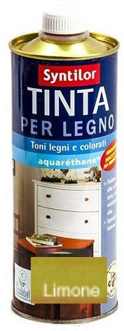 Syntilor - Tinte para madera, 250 ml, color limón
