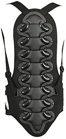 BACK PROTECTOR SPINE GUARD MOTORCYCLE MOTORBIKE SKIING SKATING SNOWBOARD ARMOURS (L)