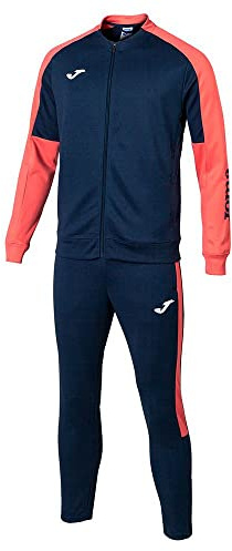 Joma Eco Championship Träningsdräkt, Man, Marinblå/Orange Fluor, XS