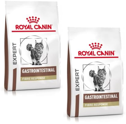 Royal Canin Gastrointestinal Fibre Response | Pack Double | 2 x 400 g | Croquettes pour Chats Adultes | pour Une Meilleure Digestion | Teneur énergétique adaptée
