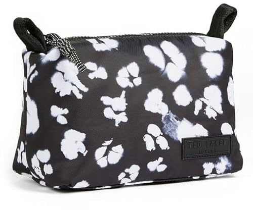 Ted Baker Nomina Nocturnal Kulturbeutel, Nylon, mittelgroß, Schwarz, Schwarz , Klassisch