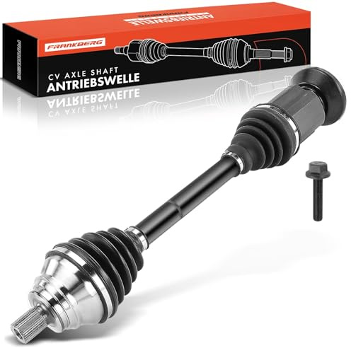 Frankberg Antriebswelle Achswelle Automatikgetriebe Vorderachse Rechts | Kompatibel mit A3 Sportback 8PA Q3 8UB 8UG TT 8J3 TT Roadste.r 8J9 Replace# 5N0407764J