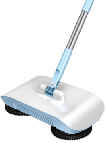 Household Sweeper Manual Floor Cleaner 2 In 1 Broom And Mop Hand Push Type Cleaner Dustpan Home Cleaning Tools 2 In 1 Broom And Dustpan