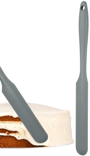 Healvian Spatola per Barattolo in Silicone Spatola per Burro in Silicone Antiaderente Spatola per Burro Spatola per Dolci Crema per Torte Pasta Madre Raschietto per Mescolare