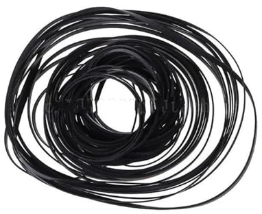 Correa transmisión para Grabadoras De CD DVD 50 Uds 4mm De Ancho Universal Mix Cassette Cinta Máquina Cinturones Surtidos Común Correa De Goma Plana