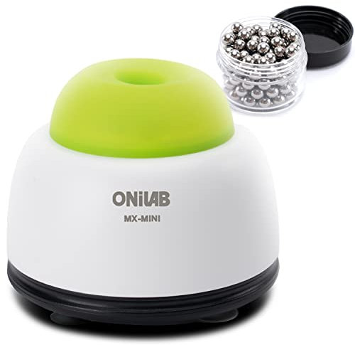 ONiLAB Mini Vortex Mixer mit Touch Funktion, Labor Mischen, Nagellack, Tattoo Tinte, Wimpernklebstoffe und Acrylfarben Mischen, Labor Vortexer für Zentrifugenröhrchen und Teströhrchen