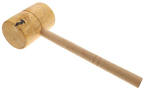 jojofuny Marteau En Bois Maillet à Bois Haute Résistance Maillet De Charpentier Usage Artisanal Et Camping Taille Extra-large