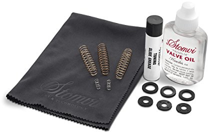 Kit de limpieza y repuestos para trompetas stomvi (sin cepillos)