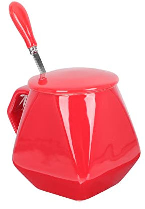 TOPBATHY Tazza in da 250Ml per Latte e Set Tazze da Colazione con Cucchiaio e Tazza Creativa