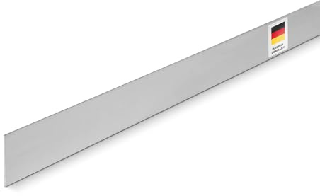 blizz-z terraflex Steel Weg- und Beeteinfassung Edelstahl V2A - Länge: 3m | H: 10 cm, Stärke 3 mm - 1 Stück - hochwertige Beeteinfassung, biegbar, formbar, rostfrei - Made in Germany