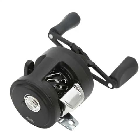 Karpfenrute Rolle 6,2:1 Langstrecken Köder Angelrad 5 Kg Max Drag Micro Object Baitcaster Angelrolle Angelrollen(Left Hand)