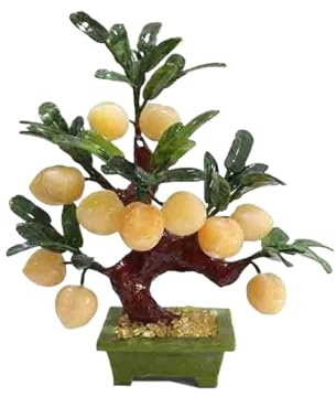 Bonsaï Artificiel Faux bonsaï pêcher Jade Artificiel Fausses Plantes for Bureau à Domicile Plantes artificielles