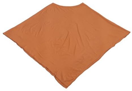 ULTECHNOVO Couverture Allaitement Unie en Coton Modal Respirante et Protection Solaire, Écharpe Moderne et Polyvalente pour Mamans Maison Extérieur