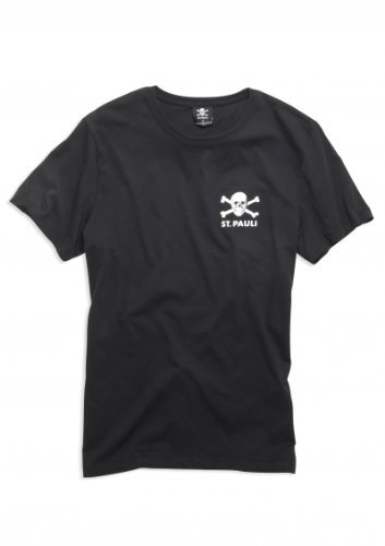St. Pauli Herren Fanshirt schwarz L