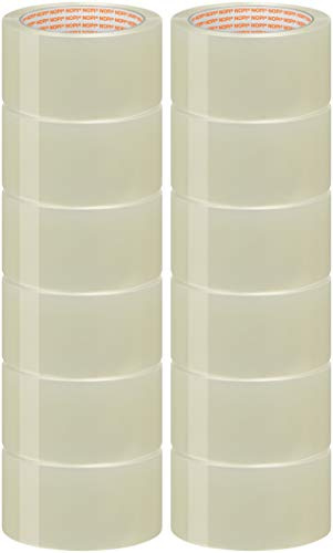 Nopi Universal Packband, 66m:50mm (12 Rollen - transparent)