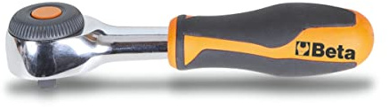 BETA 900/58K - Cricchetto reversibile con impugnatura rotante con attacco quadro maschio 1/4 meccanismo a 52 denti