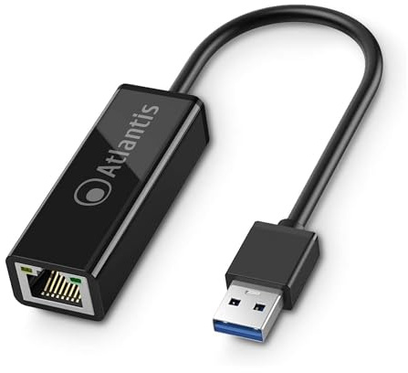 Atlantis A02-UTL30 - Adaptador USB 3.0 a Puerto LAN Fast Ethernet 10/100/1000Mbit