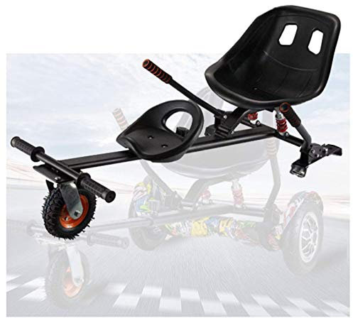 RONGJJ Hoverboard, Asiento Doble para Kart Hoverboard, Kart Eléctrico Hoverboard, para Tamaños De 6.5, 8 Y 10 Pulgadas