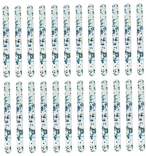Abaodam 50stücke Eisstäbchen Aus Acryl Bastelstäbchen Für Diy Glatt Und Langlebig Zum Verfeinern Von Eissorten