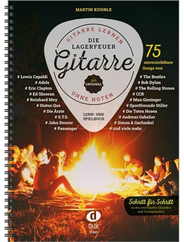 Edition Dux Die Lagerfeuer-Gitarre - Songbook
