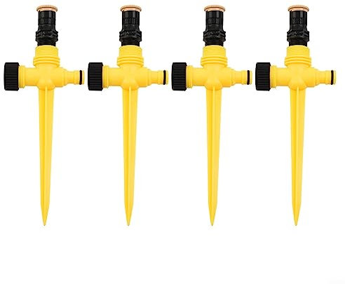 Garden Sprinkler,8PCS 360° Rotation Auto Irrigation System Garden Lawn Sprinkler Patio Save Water Garden Irrigation Tool (16PCS)