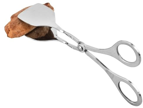 Pinces à salade, pinces à ciseaux - Pinces de cuisine polyvalentes Petites pinces de service - Pinces de service en forme de ciseaux pour gâteaux, salades, usage domestique