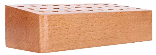 Fdit Holz-Werkzeugständer, Schraubendreher-Stanzer-Werkzeug-Aufbewahrungshalter-Rack 30 Löcher, Reparatur-Werkzeugständer, Schraubendreher-Rack, Werkzeugständer,