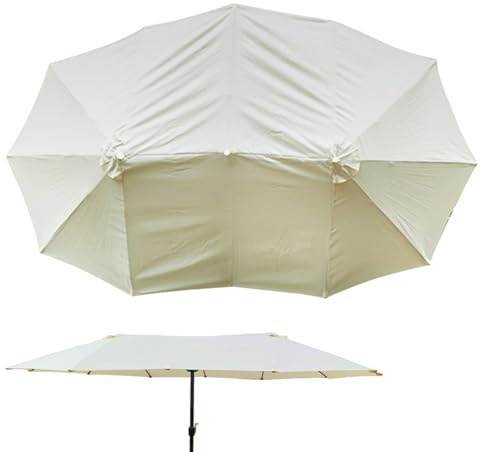 Replacement Canopy | Replacement Patio Umbrella Canopy | 12 Rib Umbrella Top | Replacement Parasol Fabric Cover | Replacement Umbrella Fabric for Beach Umbrellas, Patio Umbrellas