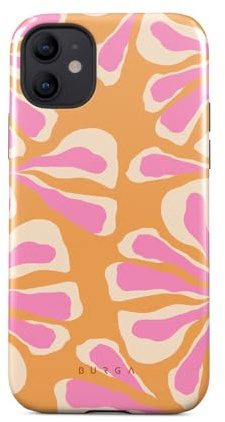 BURGA Handyhülle für iPhone 12 Mini – Unisex Hybrid-Schutzhülle mit stoßdämpfendem TPU & kratzfester Außenschale, erhöhter Displayrand, MagSafe-kompatibel, kabelloses Laden, stylisches Design