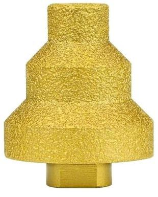 Diamond Core Drill Bit 3-Step Hole Opener, 20/35/50mm Chamfer Multi-Layer Hole Saw Kit for Tile, Stone, Concrete, Glass, Marble – Diamond Tipped Drill Bits for Masonry and Ceramic (1, M14)