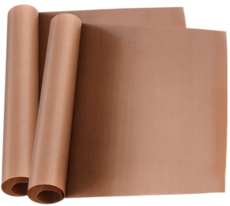 Lot de 2 feuilles en téflon pour presse à chaud, 30 x 100 cm, réutilisables, anti-adhésifs, papier transfert thermique pour repassage, impression, sublimation, cuisson