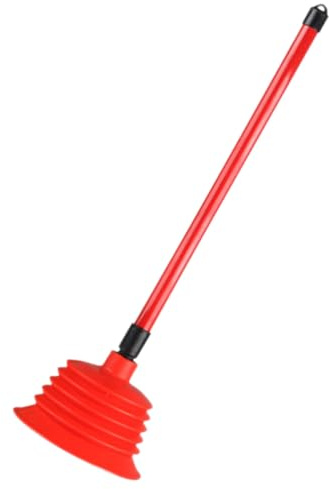 WATIIFUFU Sturalavandini Potente a Ventosa per WC e Lavello Cucina Strumento per Pulizia e Disostruzione Scarichi Accessorio per Bagno e Dormitorio 1 Pezzo