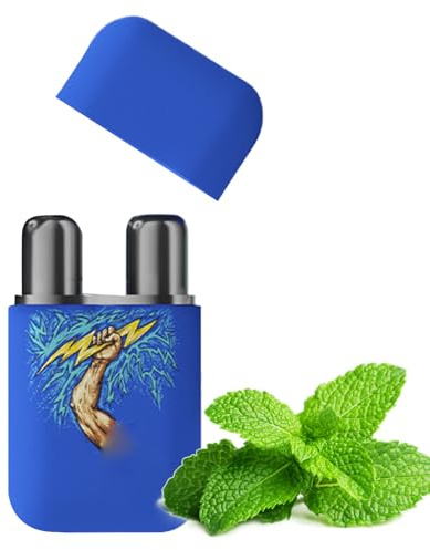 Pruojhw Stick Nasal,Aromaterapia para el bienestar y la concentración,Bastón Inhalador Respiratorio De Doble Agujeros | Para Adultos Gimnasio Viaje Trabajo Deportes Oficina Casa Carreras