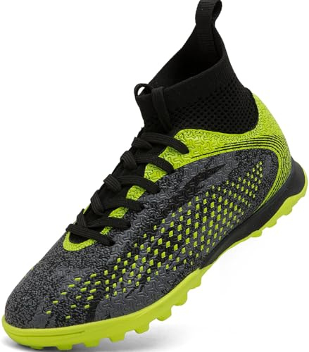 situkeke Boys Football Boots Girls Kids Astro Turf Football Shoes FG AG Soccer Shoes Indoor Outdoor Teenager Trainers