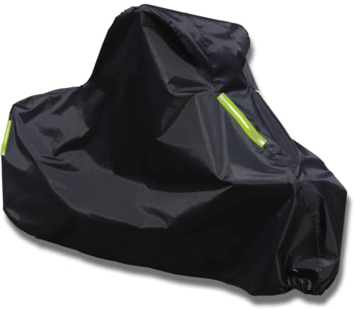 Bâche Imperméable Moto pour Royal Enfield Interceptor 650, Extérieur Housse Complète de Protection, Anti-Pluie Neige Vent UV et Anti-Rayures, Oxford avec Sac de Rangement