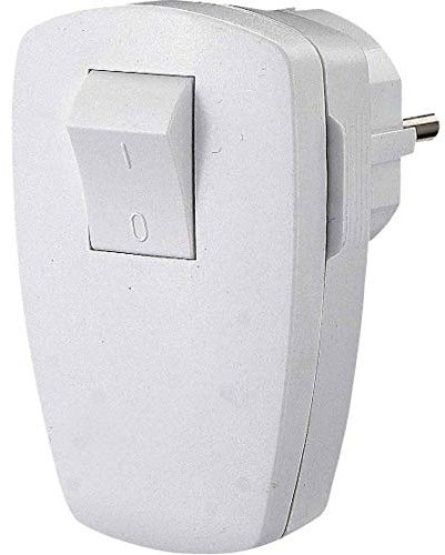 GAO EMP100SW Contatto di Protezione, Spina, Interruttore Bianco