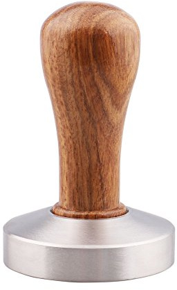Stainless Steel Coffee Tamper 53mm Barista Espresso Base Coffee Bean Press