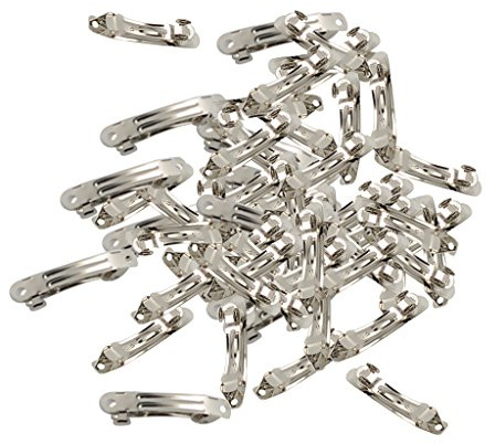 Fenteer Damen Franzoesisch Haarspangen Kopfband Haarclip Haarnadel Haarschmuck für DIY Haarklammern, 50pcs 4cm