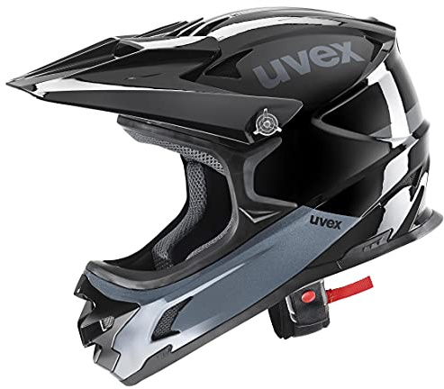 uvex hlmt 10 Bike Fahrradhelm, Black Grey, 60-62 cm