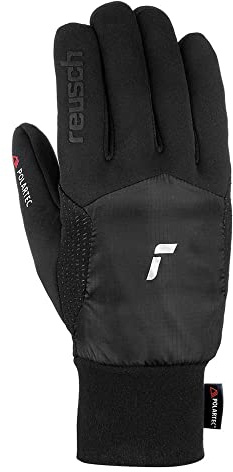 Reusch Outdoor Handschuhe Herren & Damen | Touchscreen-kompatibel & warm | winddicht & atmungsaktiv, Softshell-Handschuhe für Wandern, Sport & Freizeit, Größe 6,5-11, Garhwal Hybrid TOUCH-TEC
