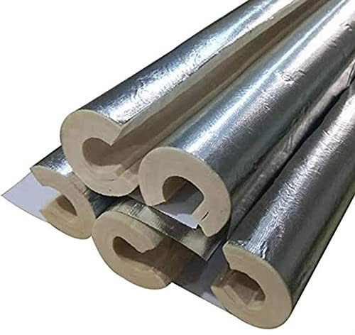 WFENG Selbstklebende Rohrisolierung PE-Schaum Isolierung 100 cm Lang/Thickness 15mm / ID 43mm